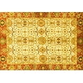 thumbnail image 1 of Ahgly Company Indoor Rectangle Oriental Yellow Traditional Area Rugs, 7' x 9', 1 of 4
