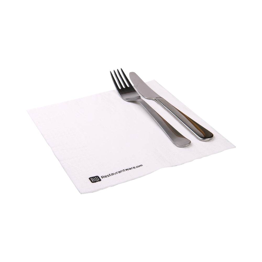 Paper Dinner Napkins, 3 Ply Napkins, Disposable Dinner Napkins White