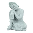 thumbnail image 2 of Small Buddha Decoration, Premium Green Sandstone, Exquisite Craftsmanship, Feng Shui Fish  Ornaments, 2 of 8