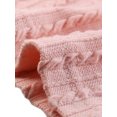thumbnail image 6 of DARING DIVA Women's Lounge Sets Ribbed Knit Short Sleeves Pajamas with Shorts 2XL Pink, 6 of 7
