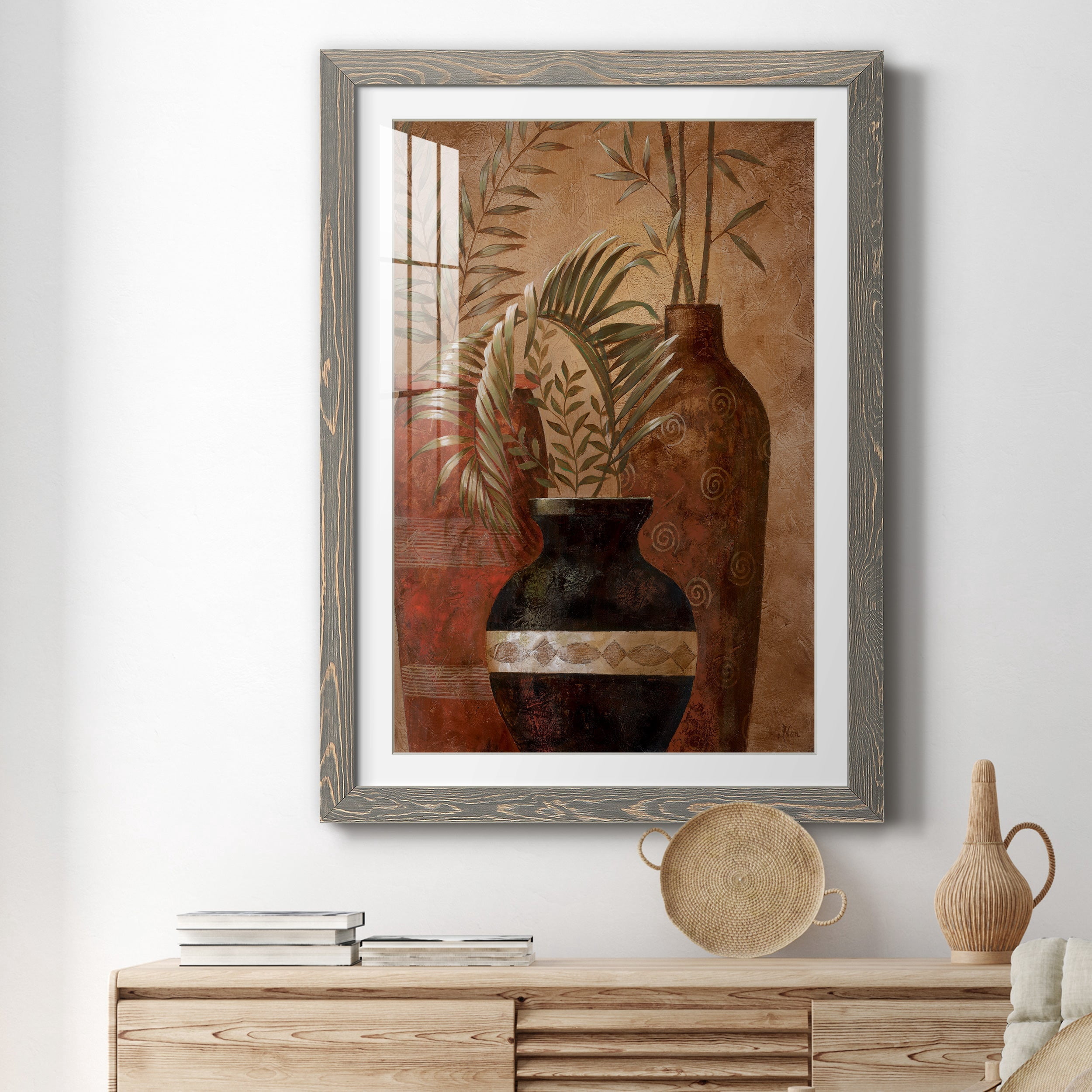 Exotic Vacation II - Premium Framed Print - Distressed Barnwood Frame - Ready to Hang