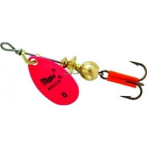 Mepps Aglia Plain Treble Fishing Lure, Hot Pink, 1/12th Oz - B0 HP