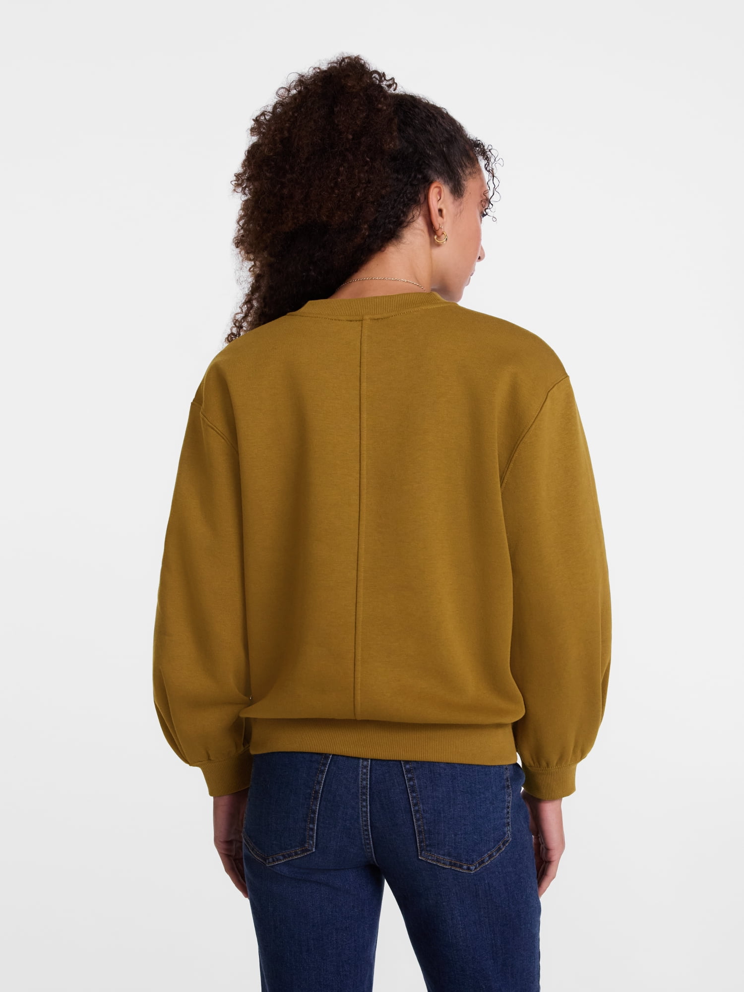 Scenario Women's and Women's Plus Crewneck Sweatshirt, Sizes XS-4X