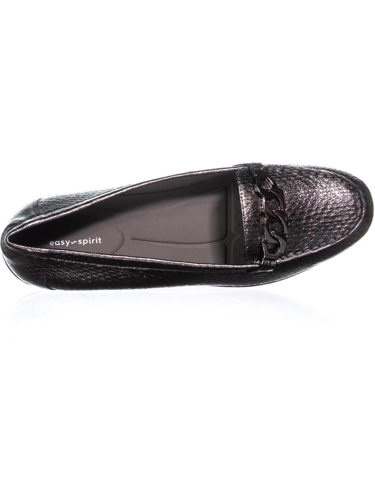 easy spirit silver flats
