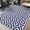 Navy Blue & White, variant on Smiry Outdoor Rugs 9'x12' for Patios, Waterproof Plastic Straw Rugs, Reversible Mats for RV, Deck, Porch, Picnic, Black and Grey