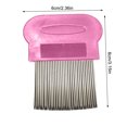 thumbnail image 3 of Pet Stainless Steel Needle Comb, 3 of 5