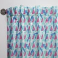 thumbnail image 3 of Designart 'Dreams Pastel IV' Modern Blue Sheer Curtain Panel, 3 of 5