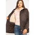 thumbnail image 2 of Outback Trading Co Women's Co. Woodbury Canyonland Jacket With Sherpa Hood Brown   US, 2 of 6