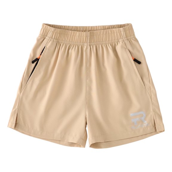 Nskgu Boys Quick Dry Athletic Shorts Kids Running Shorts with Zipper Pockets Lightweight Summer Sports Shorts for Boys