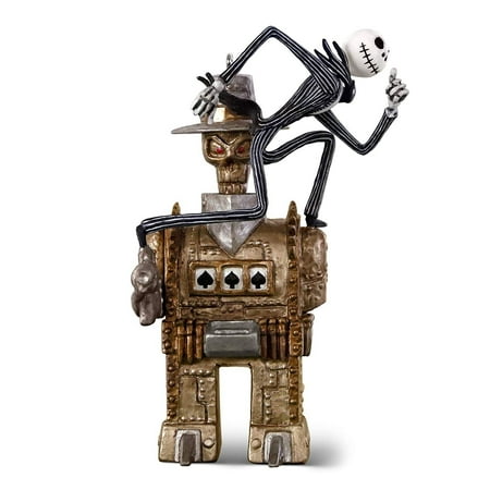 Nightmare Before Christmas Ornaments Diy Hallmark Tim Burton's The Nightmare Before Christmas Jack vs. The One-Armed Bandit Metal Ornament Movies & TV ()