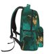 thumbnail image 3 of Disketp Green Gold Glitter Mochila Estampada para Hombre y Mujer – Mochila Ligera Clásica con Múltiples Bolsillos para Universidad, Trabajo y Viajes-One Size, 3 of 5