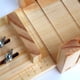thumbnail image 5 of Bewildely Juego de Herramientas para hacer jabón, caja cortadora de jabón de ajustable, rebanador de jabón de cera de acero inoxidable, cuchillos Artesanía violeta Bewildely HA024653-02, 5 of 6