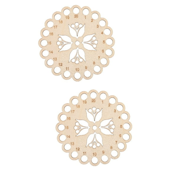 2 Pieces Embroidery Floss Holder Threaded Board Cross Stitch Storage