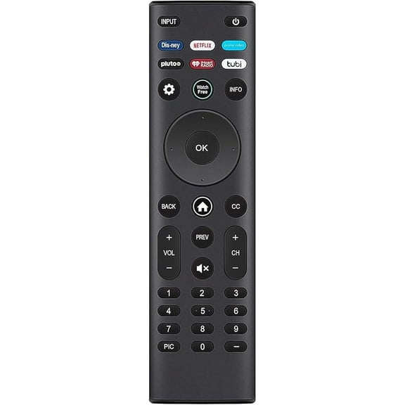 BESIA Universal TV Remote XRT-140 Compatible with All VIZIO LED LCD HD 4K UHD HDR Smart TVs