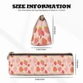 thumbnail image 2 of Rocae Strawberry for Leather Pencil Case - Zippered Pen Case Stationery Bag Zipper Pouch Pencil Holder For Men Women Businessmen And Artists, 2 of 5