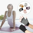thumbnail image 3 of QHUDLV Yoga Gloves Unisex Non slip Fitness Gloves For Gym Yoga, 3 of 9