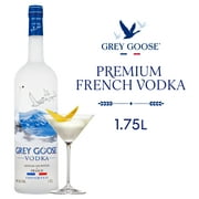 GREY GOOSE Vodka, 1.75 L Bottle, ABV 40%