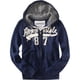 thumbnail image 1 of Aeropostale - Sudadera con capucha para hombre Frayed Est 87, azul, extragrande Aeropostale Sudadera, 1 of 1