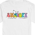 thumbnail image 3 of Peanuts - Snoopy Beach Ball - Men's Short Sleeve Graphic T-Shirt, 3 of 6