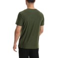 thumbnail image 3 of Men’s Active Workout Quick Dry Crew Neck Short Sleeve T-Shirts, 3 of 4