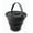 Dark gray, variant on SAMMART 5.5L (1.4 Gallon) Collapsible Plastic Bucket - Foldable Round Tub - Portable Fishing Water Pail - Space Saving Outdoor Waterpot