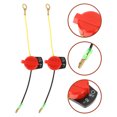 thumbnail image 2 of Miangastore 6pcs On Off Engine Stop Switch Engine Switch Engine Generators Lawn Mower Supplies (Single Head Single Line), 2 of 8