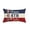 White#120, variant on Independence Day Flag Pillow Case, Patriotic Star Linen Throw Pillow Cover, White Polyester, 19.69x11.81 Inches, Decorative Couch Sofa Bed Armchair Backrest for Living Room Bedroom Office