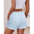 thumbnail image 2 of Ekouaer Womens Pajama Sets Shorts Casual Summer Boxer Shorts Y2k Cute, 2 of 5