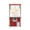 Red, variant on 25-cent Vending Machine, 20.87" Tall Freestanding Candy Dispenser, Commercial Vending Machine (Red)