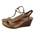 thumbnail image 4 of Style & Co. Womens Mulan T-strap Open Toe Wedge Sandals, 4 of 8