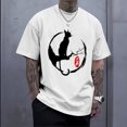 thumbnail image 4 of Yopmin Japanese Tshirt Men Crew Neck Short Sleeve Graphic Tees Summer Casual Cotton Tops for Party Daily Wear, 4 of 7