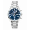 thumbnail image 1 of Casio Chronographe Analogique en Acier Inoxydable, Cadran Bleu, Quartz, MTP-E510D-2A2V, Montre pour Homme, 1 of 1