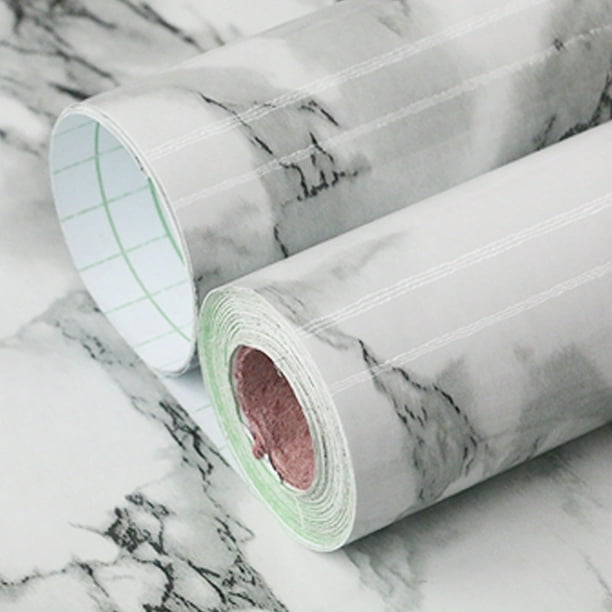 Effet marbre auto-adhésif vinyle Film papier Table porte