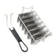 thumbnail image 1 of Cesta Para Freidora De Tortillas, 6 Conchas De Acero Inoxidable, Largo Desmontable, Apta Para Lavavajillas, Cesta Para Freidora De Conchas De Taco Para El Hogar, 1 of 7