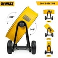 thumbnail image 4 of DEWALT DXF-2490 Rolling 24 inch Heavy-Duty Drum Fan, 12 ft Cord 6,500 CFM, 4 of 10