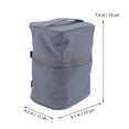 thumbnail image 2 of BESTYASH 1Ud Bolsa De Cosméticos Para Viaje En Color Gris Resistente Y Organizada, 2 of 6