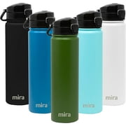 Hydro Vacuum Insulated Stainless Steel Water Bottle - Keeps Cold for 24 Hours | Hot for 12 Hours - Durable Metal Thermos Flask | Condensation-Free Exterior
