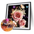 thumbnail image 1 of 5D DIY rosa rosa bordado diamante pintura punto de cruz Kit decoración del hogar Tmvgtek decoración de arte en el hogar, 1 of 8