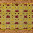thumbnail image 1 of Ahgly Company Indoor Square Abstract Saffron Yellow Abstract Area Rugs, 6' Square, 1 of 6