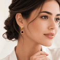 thumbnail image 5 of Eclipton® Trendy Gold Dangle Earrings for Women, 14K Gold Plated, Lightweight Hypoallergenic Jewelry, Fashion Accessories, Gifts for Women, 5 of 7