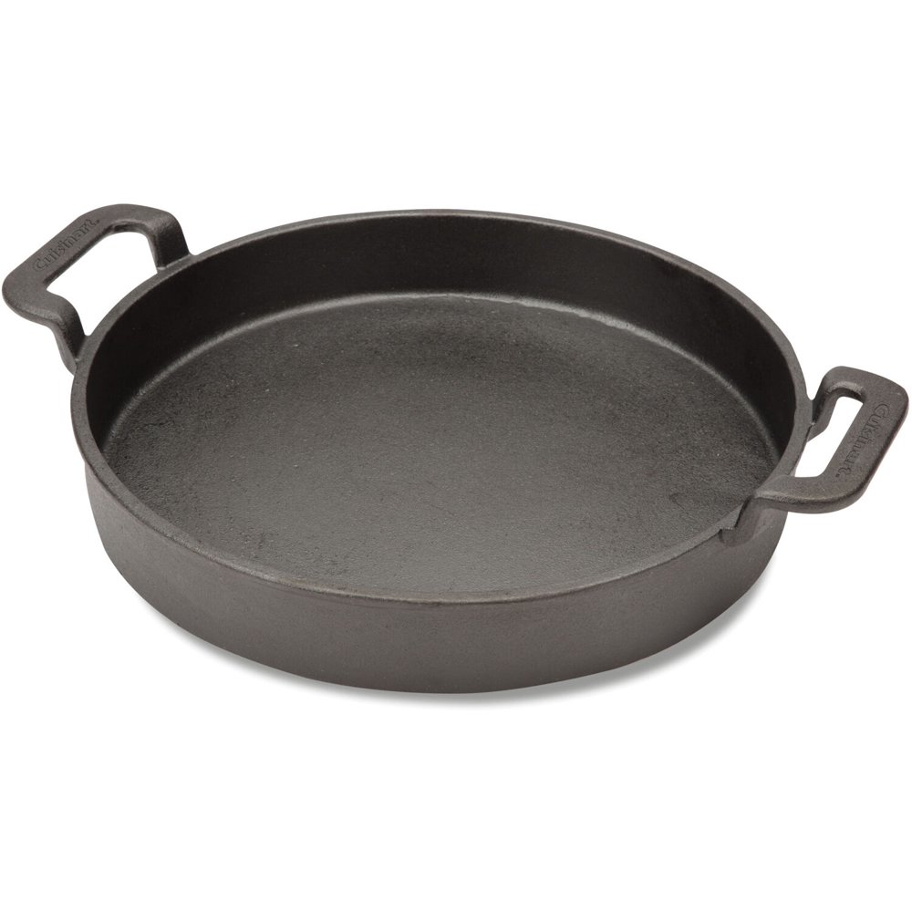 Cuisinart 10In. Cast Iron Griddle Pan for Grill, Campfire, Stovetop