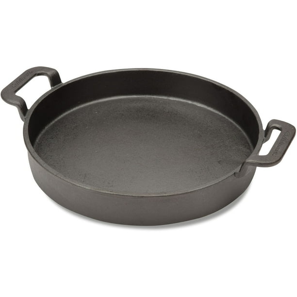 Cuisinart 10In. Cast Iron Griddle Pan for Grill, Campfire, Stovetop, or Oven