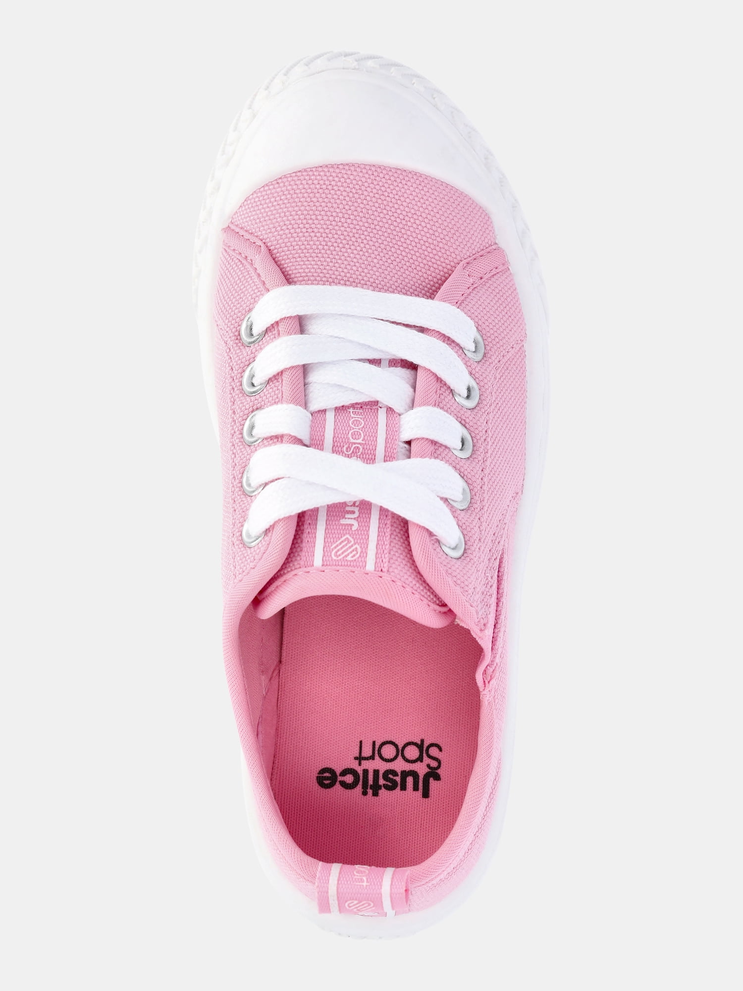 Justice Little and Big Girls Court Sneakers