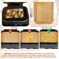 thumbnail image 3 of Air Fryer Liners Ninja Accessories,Air Fryer Liners Disposable Paper Air Fryer Parchment Paper Liners Rectangular Air Fryer Accessories Baking Paper, 3 of 7