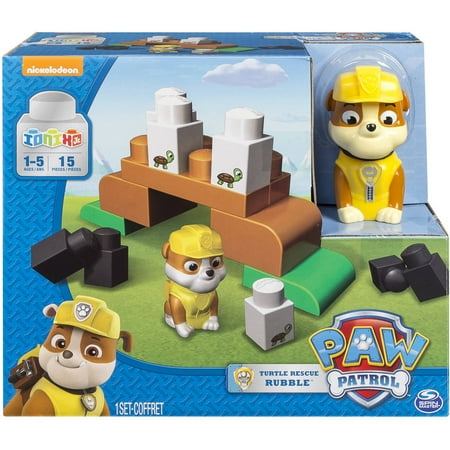 IONIX Jr. PAW Patrol Turtle Rescue Rubble Block Set
