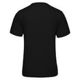 thumbnail image 5 of hlysgo Mens Ripped Hole T Shirts Casual Stylish Short Sleeve Solid Color Tees Hip Hop Round Neck T Shirt for Men Streetwear Summer Fashion Clothes Black XL, 5 of 6