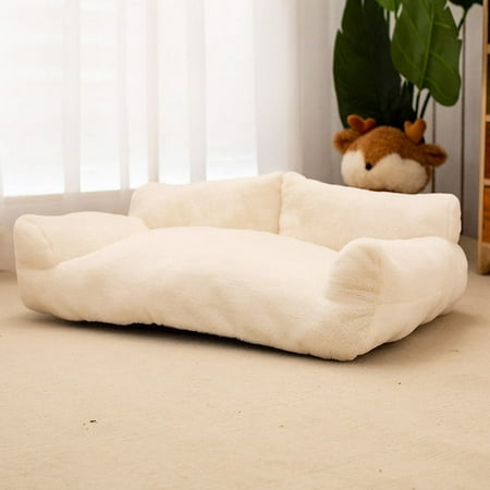 VBODN Dog Beds for Large Dogs On Clearance Dog Bed Xl Cooling Dog Bed Cat Beds for Indoor for Pet Puppy Kittens And Extra Soft Bed