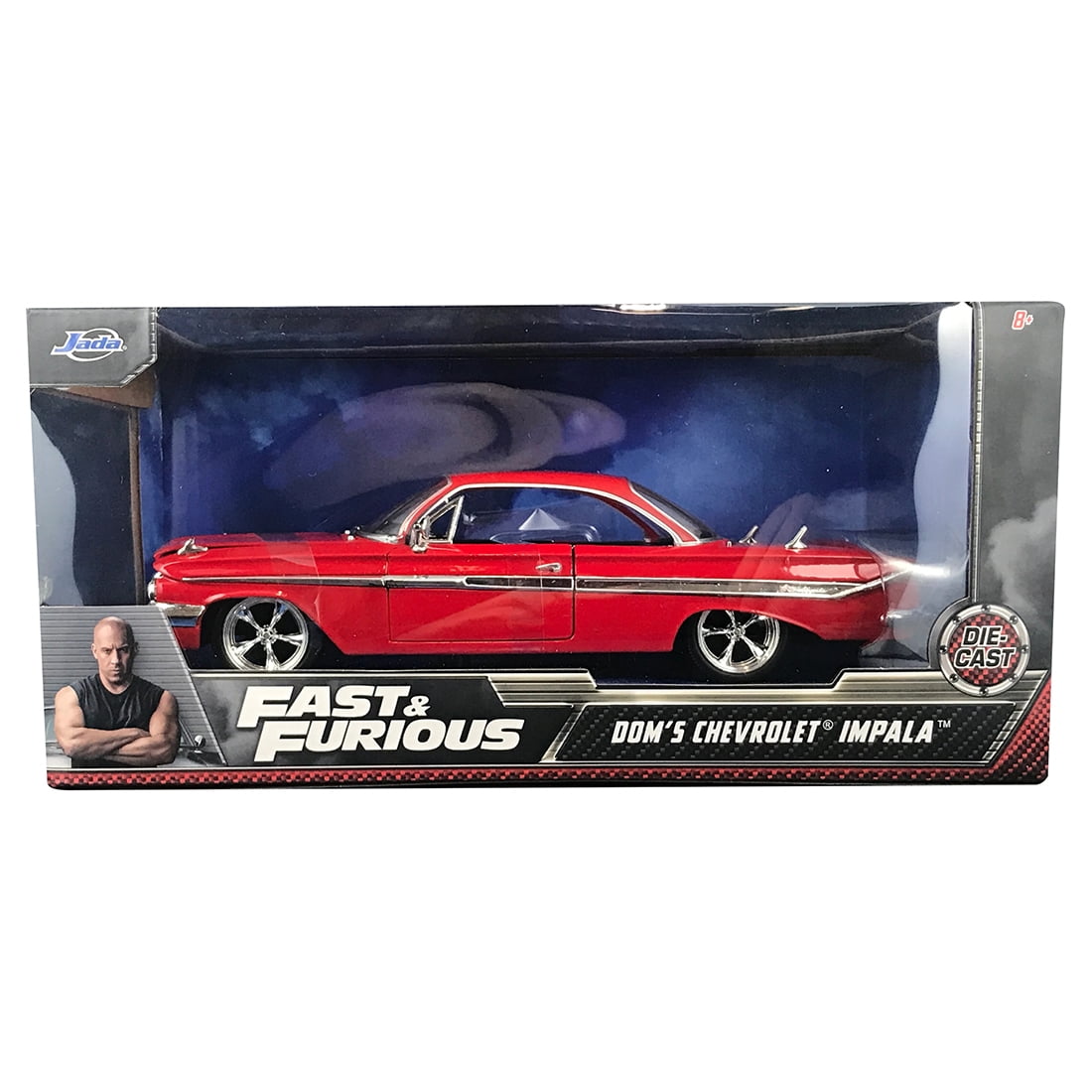 Jada Toys Fast & Furious: F8 Dom's 1961 Chevy Impala Sport