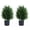 Green, variant on Porfeet 6FT Artificial Christmas Tree, Imitation Pine Needle Christmas Tree, Simulated Pine Needle Xmas Tree, Winter Party Decoration with Detachable Metal Base,180cm