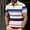Multicolor, variant on fnnxeal Mens Breathable Polo Shirt, Solid Collared Casual Short Sleeve Summer Button Men's Shirt White